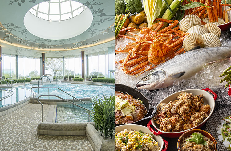 【プール＆ランチビュッフェ】リッチな気分を味わう「パワーBADEリラックス」