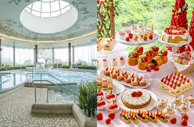 【プール＆スイーツビュッフェ】自分にご褒美「パワーBADEリラックス スイーツビュッフェ」