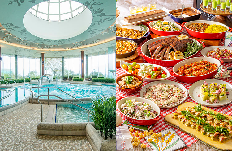 【プール＆ランチビュッフェ】リッチな気分を味わう「パワーBADEリラックス」