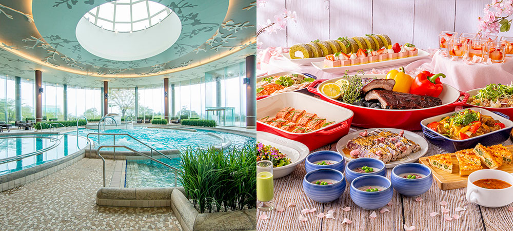 【プール＆ランチビュッフェ】リッチな気分を味わう「パワーBADEリラックス」