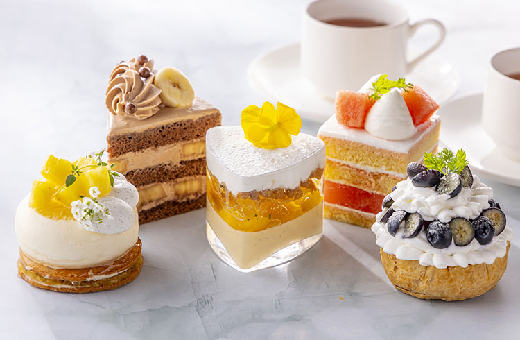 「ザ・ロビーラウンジ」季節のケーキセット