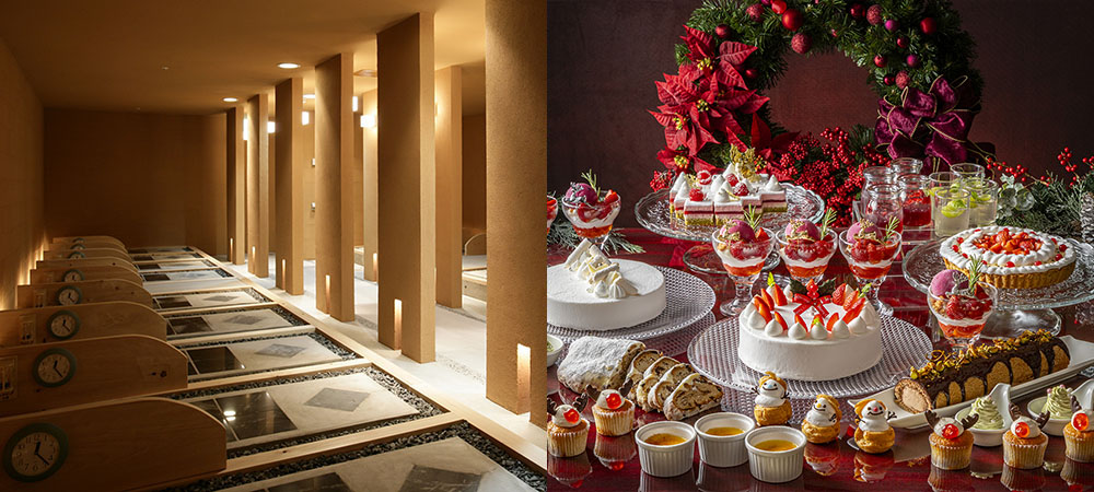 【岩盤浴＆スイーツビュッフェ】こころも体もすっきり整う「デトックス＆スイーツビュッフェ」