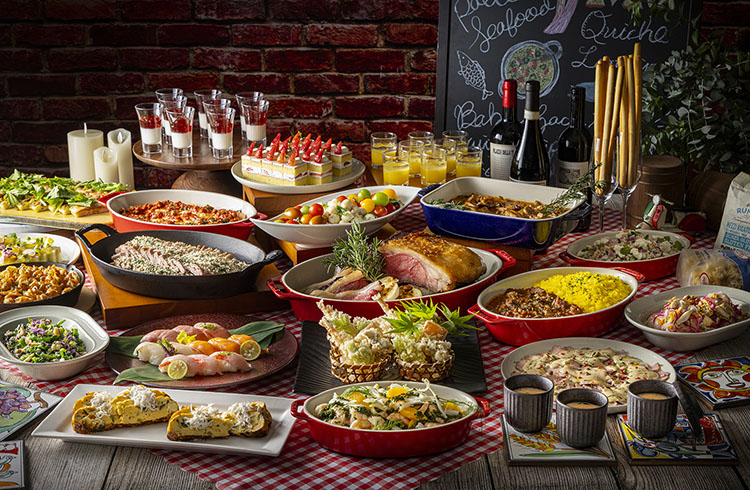 春のディナービュッフェ（2026/1/20～5/11）