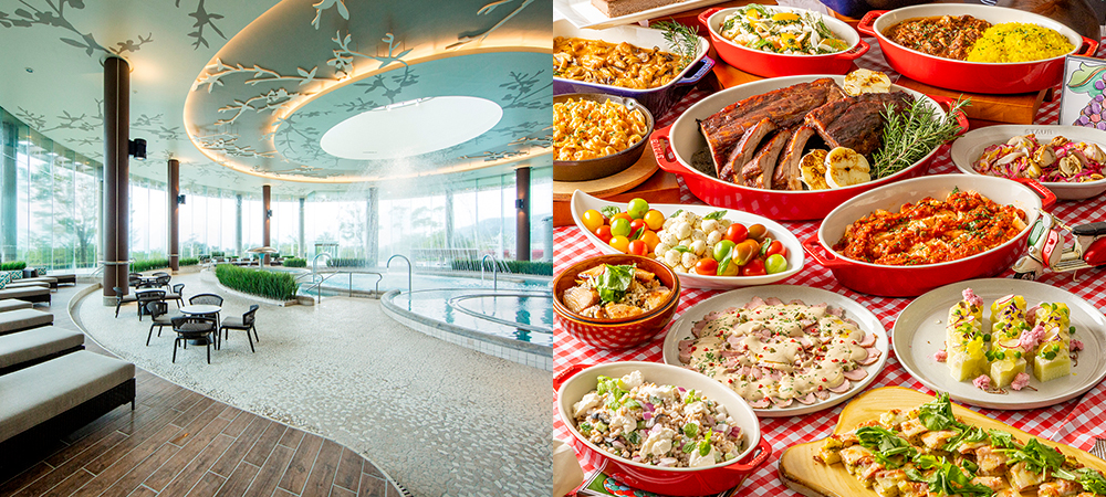 【プール&ランチビュッフェ】リッチな気分を味わう「パワーBADEリラックス」