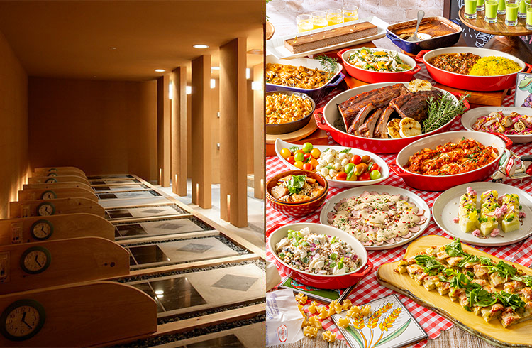 【岩盤浴＆ランチ】カラダの中から美しく「デトックス＆ランチ」