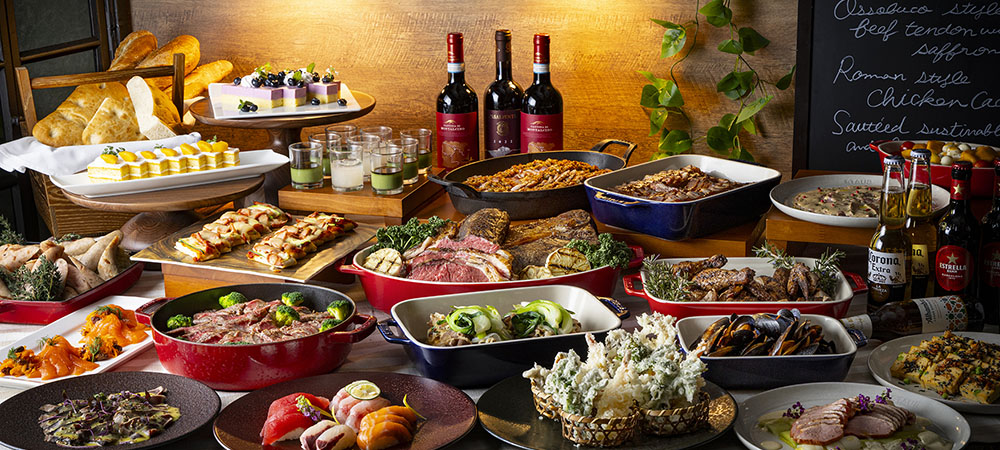 初夏のディナービュッフェ(2026/5/12~7/13)