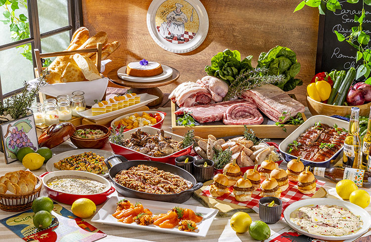 ランチビュッフェ「初夏のミートマルシェ」