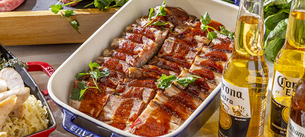 ランチビュッフェ「初夏のミートマルシェ」